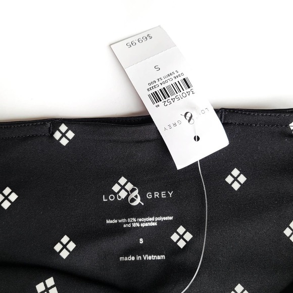 New Lou & Grey Small Fair Isle Pocket Super Soft Leggings Comfort NWT - Picture 3 of 5